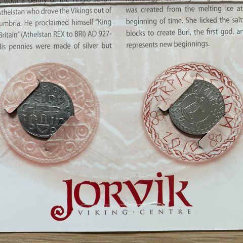 "Viking mynt" - Jorvik minnemynt