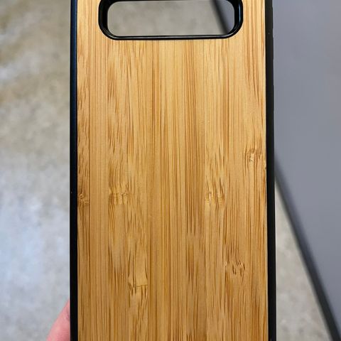 Deksel i bambus til Samsung S10