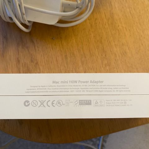 mac mini adapter a1188