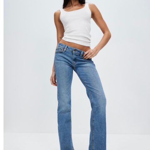 levi’s superlow bootcut jeans. Kun prøvd på! str. 30/34 (L)