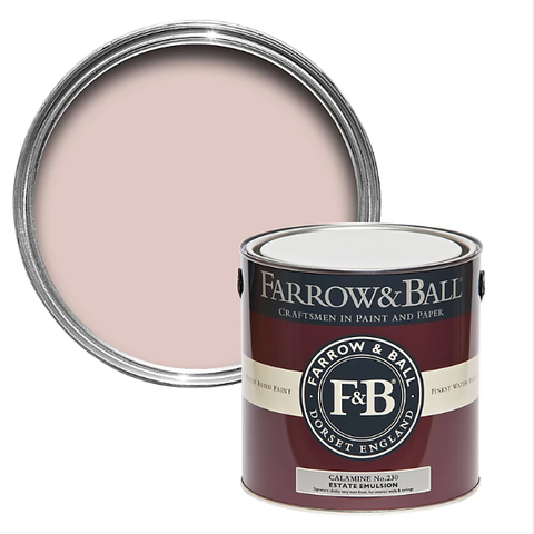 Uåpnet Farrow & Ball pudret rosa, til store og små