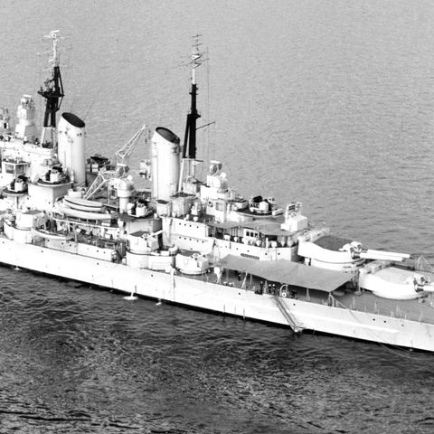 Tegninger: HMS Vanguard, battleship