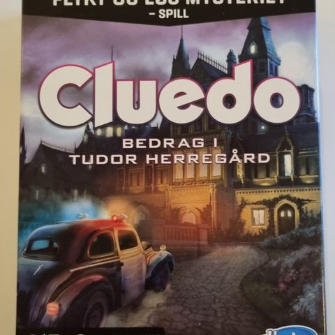 Cluedo brettspill: Bedrag i Tudor herregård