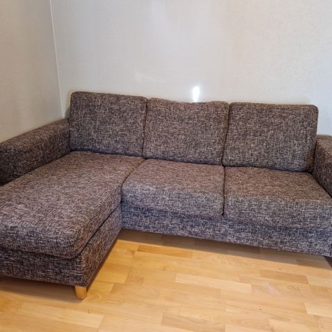 3-seter sofa med sjeselong