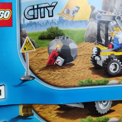 Lego City Hjullaster og tippvogn (4201)