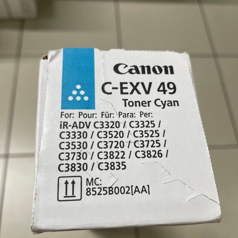 Cyan toner C-EXV 49
