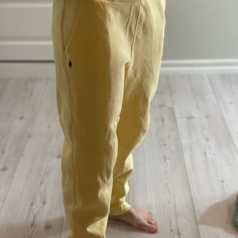 Som ny Polo Ralph Lauren gul joggebukse til gutt / herre str S / M (170 cm)