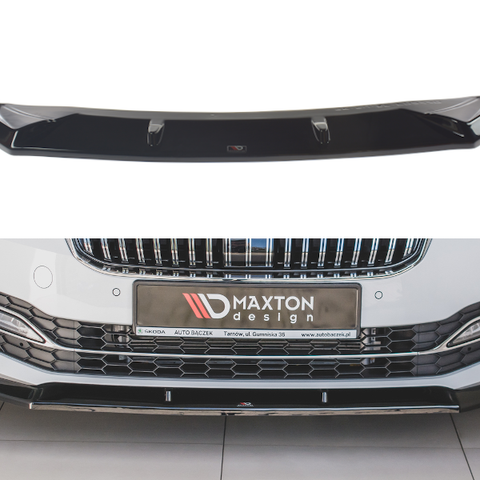 Maxton design frontleppe og sideskjørt til Skoda Superb 3V Facelift