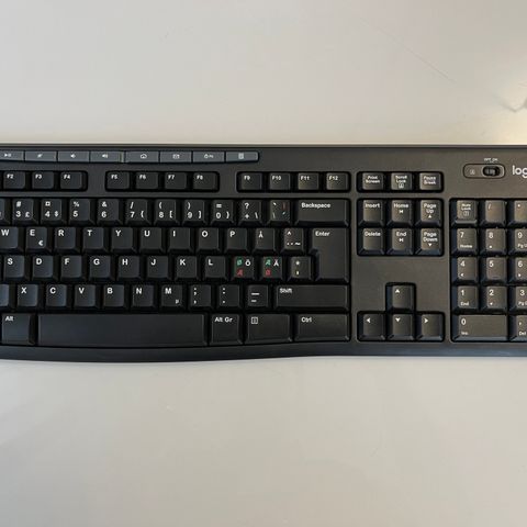 Logitech MK295 Silent Nordisk Tastatur