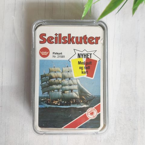 Firkort - Seilskuter - Damm - 1980