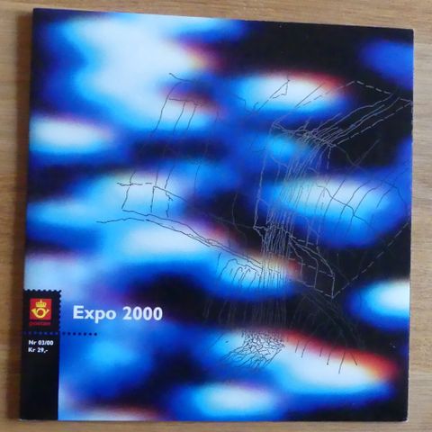 Expo 2000 i Hannover, postens presentasjonsmappe 03/100, fraktfritt