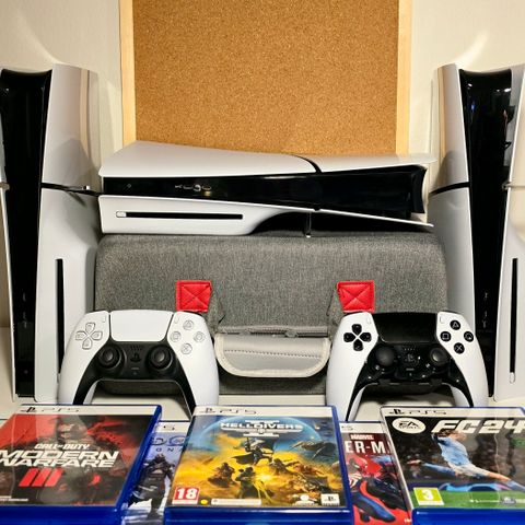 PlayStation 5 + 600 spill (Leies ut) Tilbudspris! 🎉