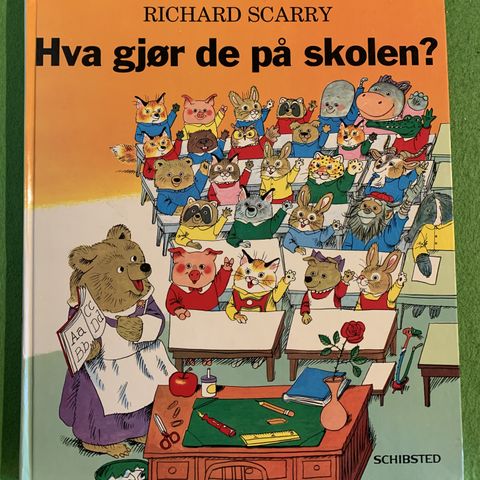 Richard Scarry - Hva gjør de på skolen? (1989)