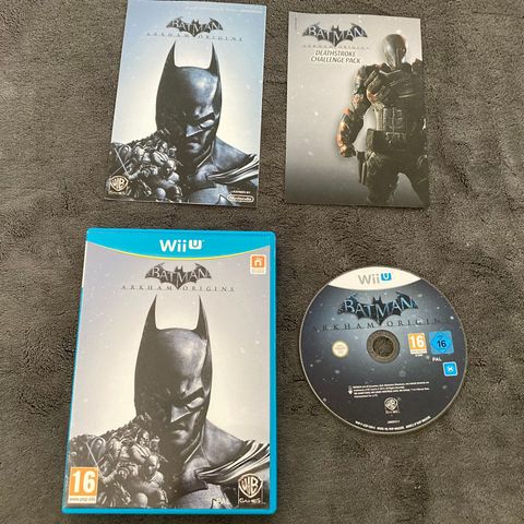 CIB Batman: Arkham Origins (Wii U)