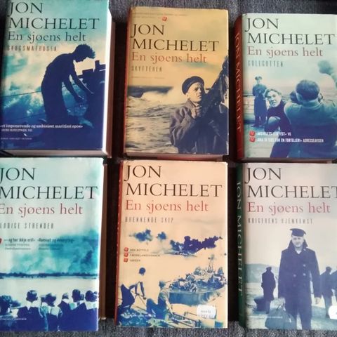 Jon Michelet; En sjøens helt (om krigsseilerne) + div Marinen og Flyvåpenet.