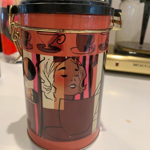 Retro kaffeboks