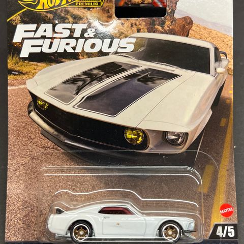 Hot Wheels 1969 Ford Mustang Boss 302 - Fast & Furious - HNW46
