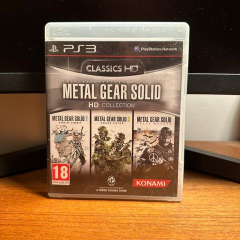 Metal Gear Solid HD collection - PS3