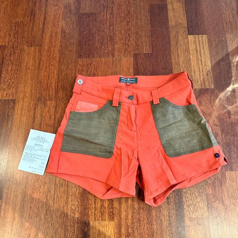 Amundsen 5incher Field Shorts red clay/tan str. S