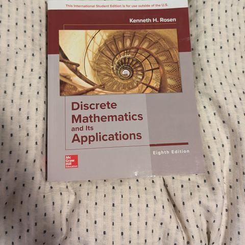Discrete Mathematics and its Applications - 8th edition