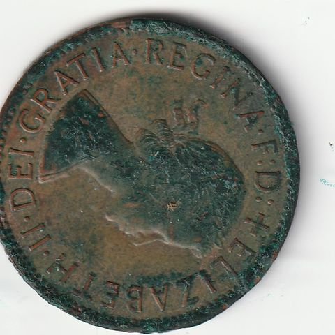 1 penny Elisabeth II 1963 Storbrittania