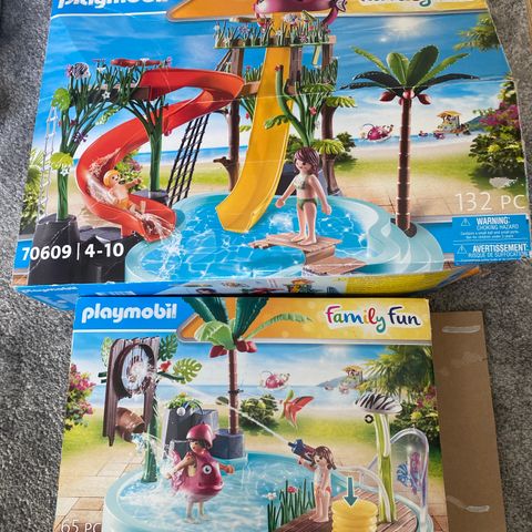 Playmobil Family Fun 70609/70610+ett sett til