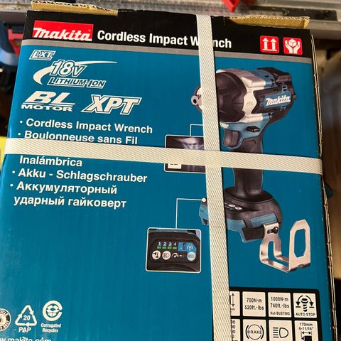 MAKITA MUTTERTREKKER DTW700Z LXT® 18V