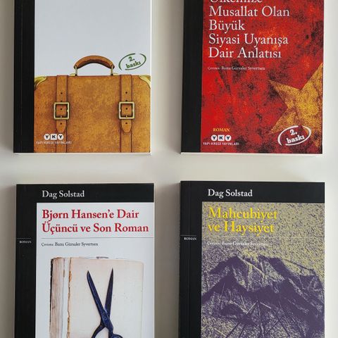 Mange tyrkiske bøker selges