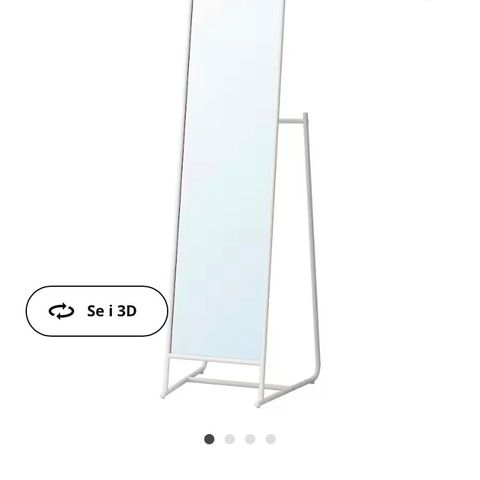 Knappar speil fra IKEA