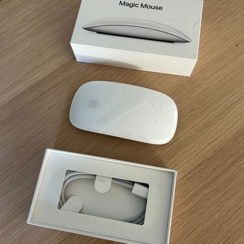 Apple Magic Mouse (hvit)