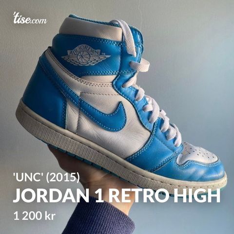 Jordan 1 Retro High OG 'UNC'