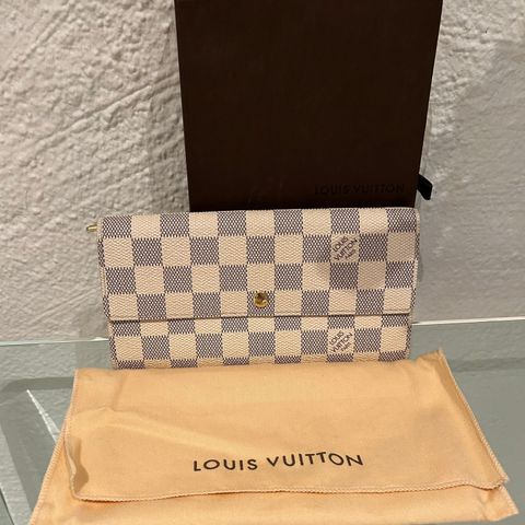 Louis Vuitton Damier Azur Lommebok