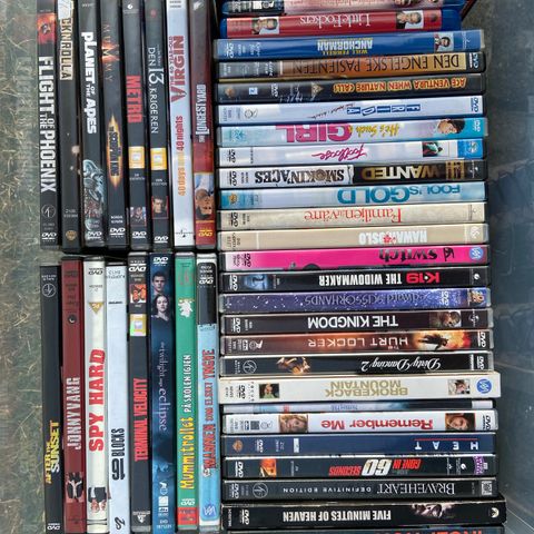 DVDer - selges samlet