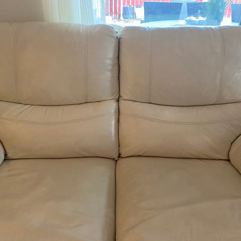 2 seter Recline sofa- 1000kr