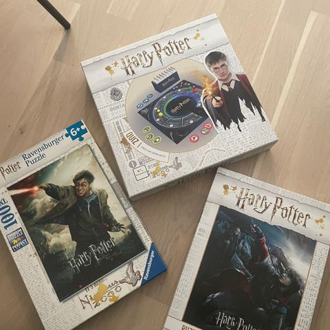 Harry Potter brettspill og puslespill