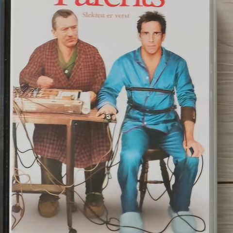 VHS- Meet the parents- Ben Stiller og Robert DeNiro