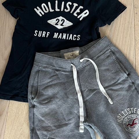 Hollister klespakke (shorts og tshorte)