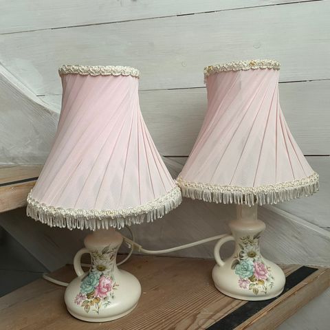 Vintage bordlamper