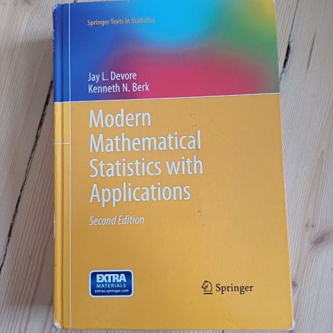 Modern Mathematical Statistics with Applications Second Edition