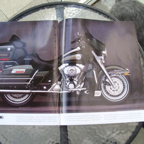 Harley Davidson brosjyre