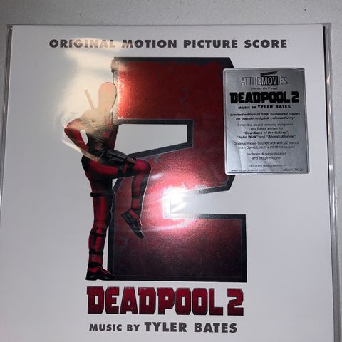 Deadpool 2 vinyl soundtrack
