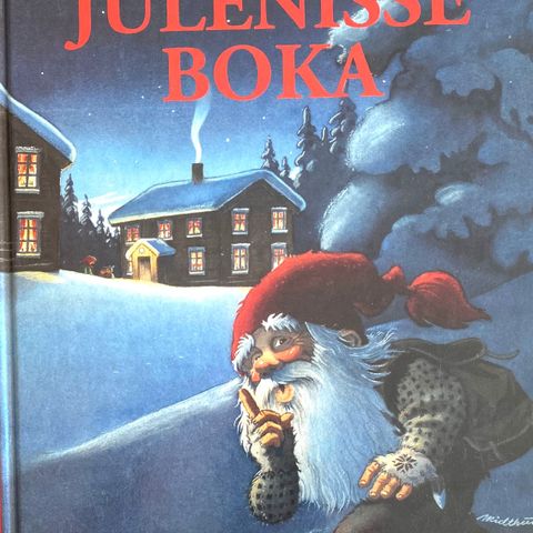 Jo Tenfjord: "Julenisseboka", Barne- og ungdomsbok. Og for voksne såvel..