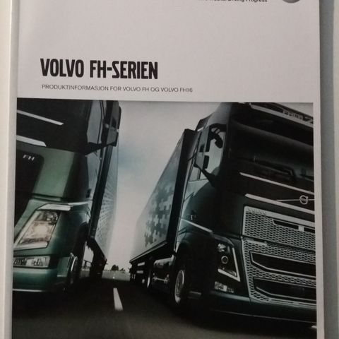 VOLVO FH-Serien Lastebil -brosjyre. (NORSK)