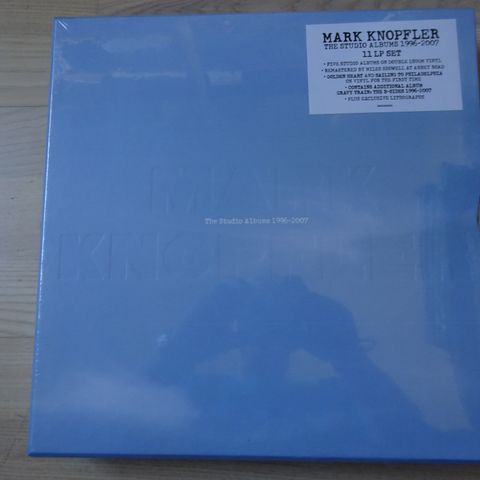 Mark Knopfler Vinyl-bokser, forseglet