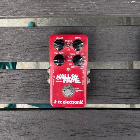 TC Electronic Hall of Fame reverb