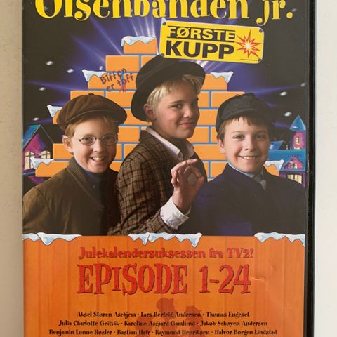 Olsenbanden Jr. - Først Kupp - Julekalender (2 disker)