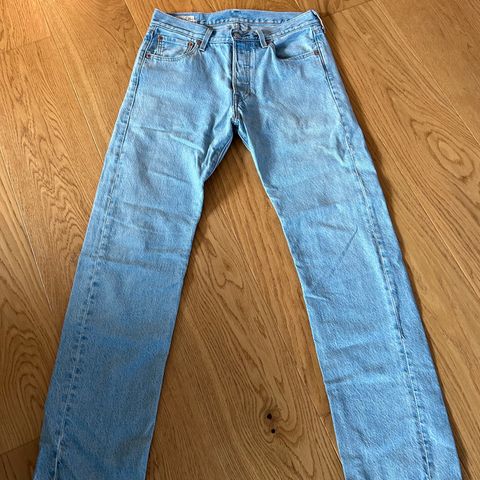 Levis 501 jeans/olabukse selges rimelig