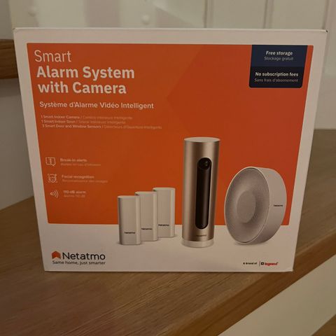 Netatmo smart alarm system (uåpnet)