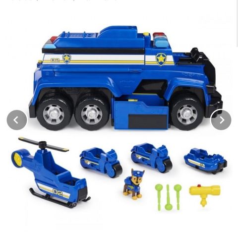 Paw Patrol Ultimate Police Cruiser - 5-i-1 politibil