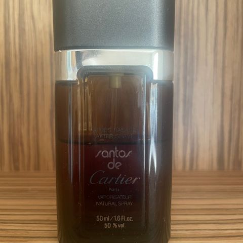 Must de Cartier aftershave 50 ml Vaporisteur Natural Spray - veldig sjelden